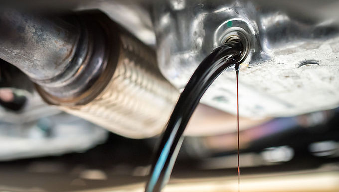 WHAT IS THE REASON FOR THE ENGINE OIL SPOILAGE?
