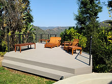 Fire-rated deck construction in a California fire hazard severity zone by Danny Deck Construction