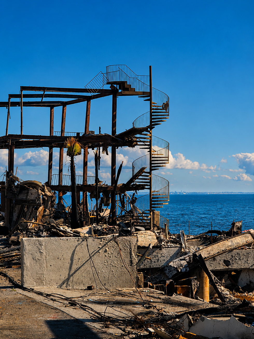 Which decking is actually approved in a California fire zone