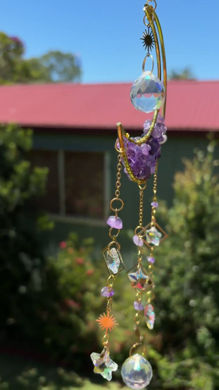 Thumbnail: Luna Crystal Suncatcher