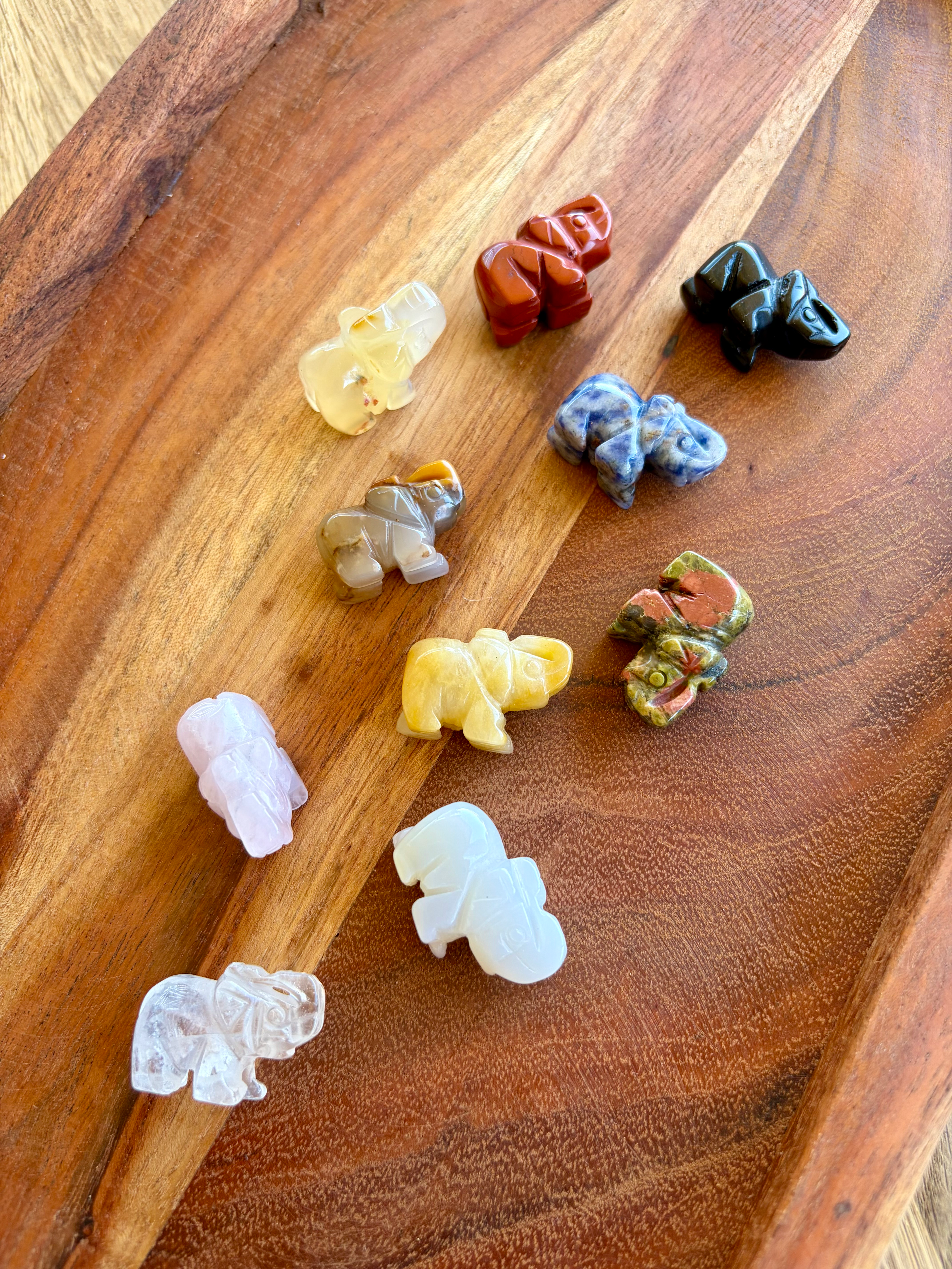 Small Elephant Carvings