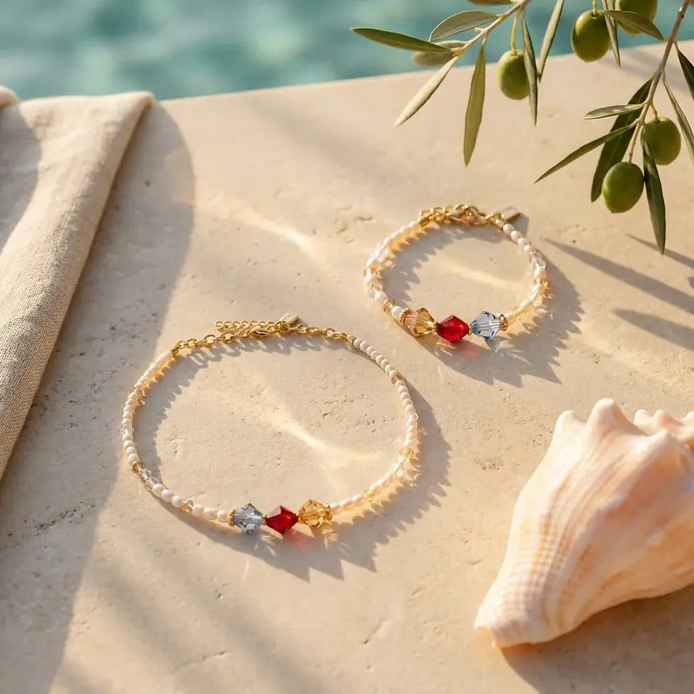 Thumbnail: Coeur de Lion jewelry ketting goud glas sprankelend mooiste 