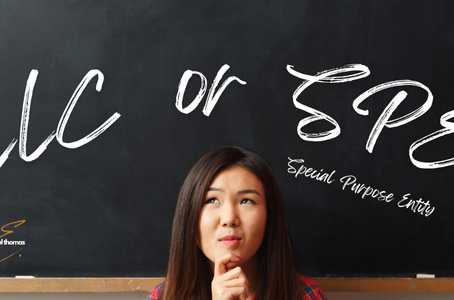 Young professional thinking about an LLC vs an SPE