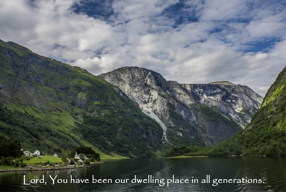 Thumbnail: Psalm 90:1,2 from the New American Standard Bible, NASB