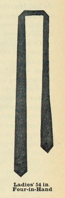 Ladies Four-In-Hand. Dry Goods Review, 1896.
