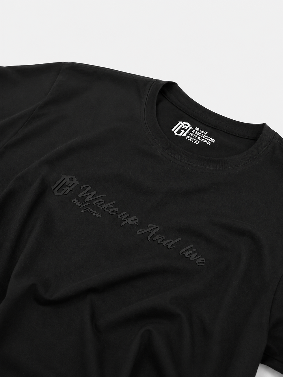 Miniatura: Camiseta wake auto relevo