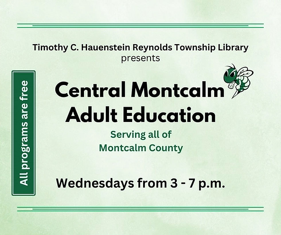 Central Montcalm Adult Education