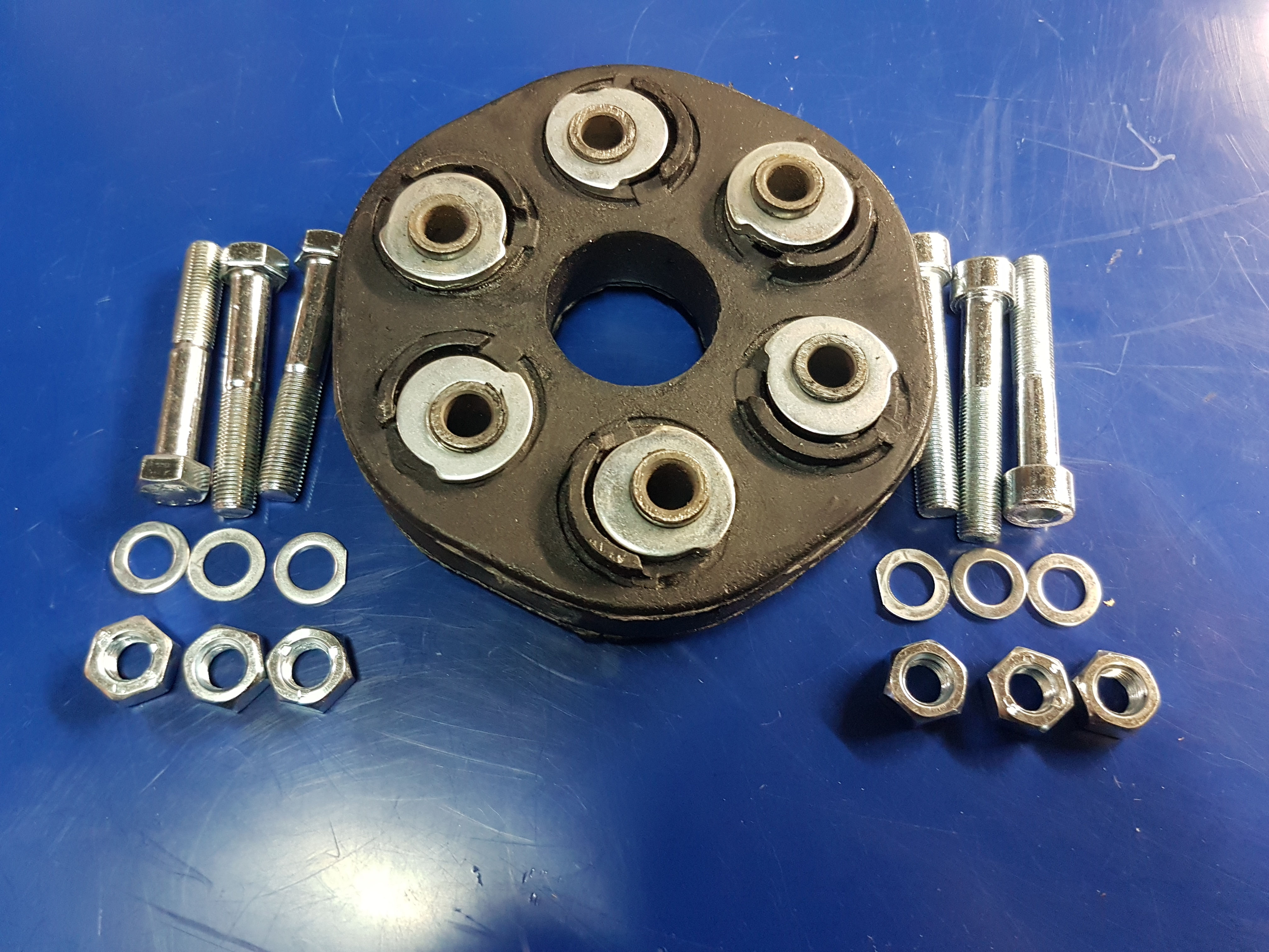 Mercedes W107, W123, W124 & W201 Flex Drive Joint kit- 124 410 01 15, 1244100115