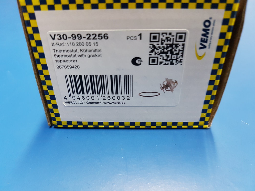Mercedes M102- M111 & M130 Thermostat 87 deg 110 200 05 15, 1102000515
