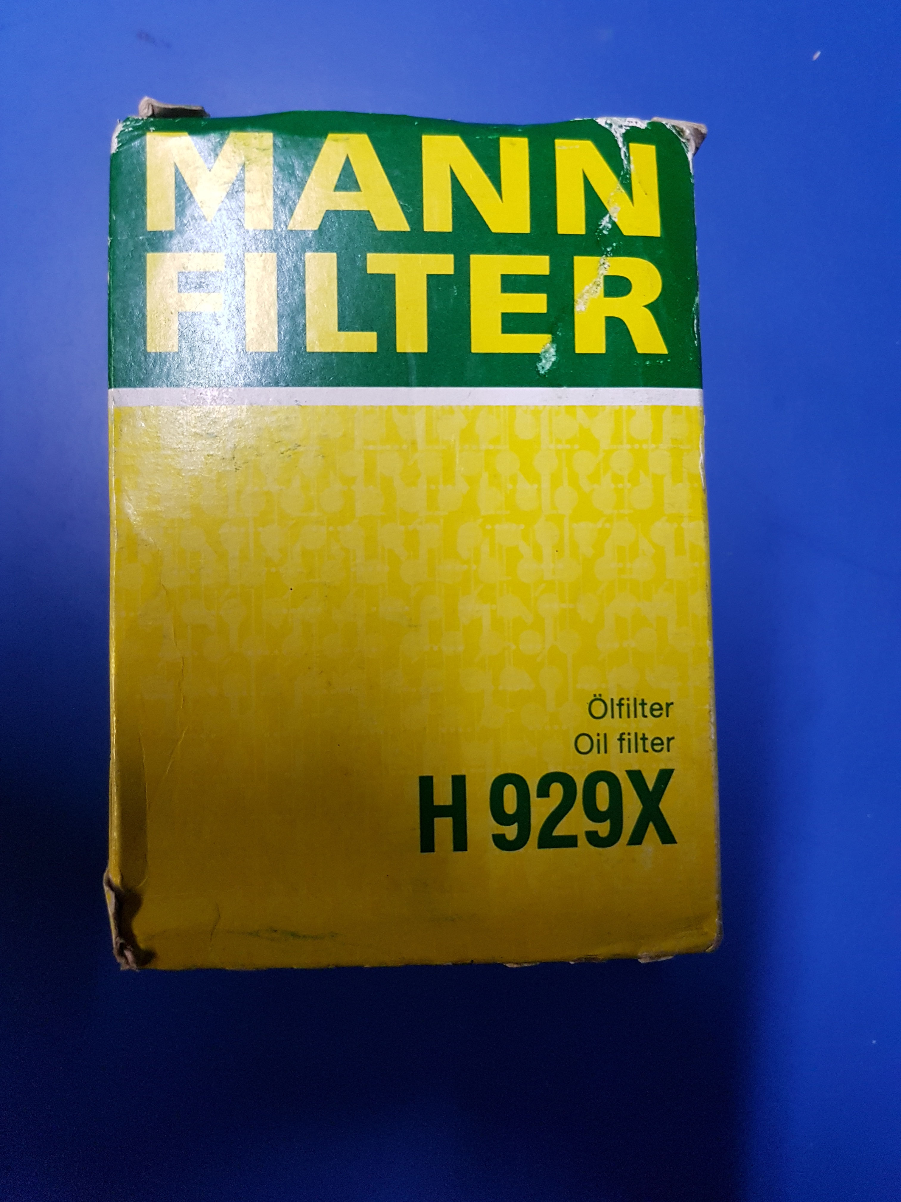 Mercedes M110, M116 & M117 Oil Filter Cartridge - 000 180 06 09, 0001800609