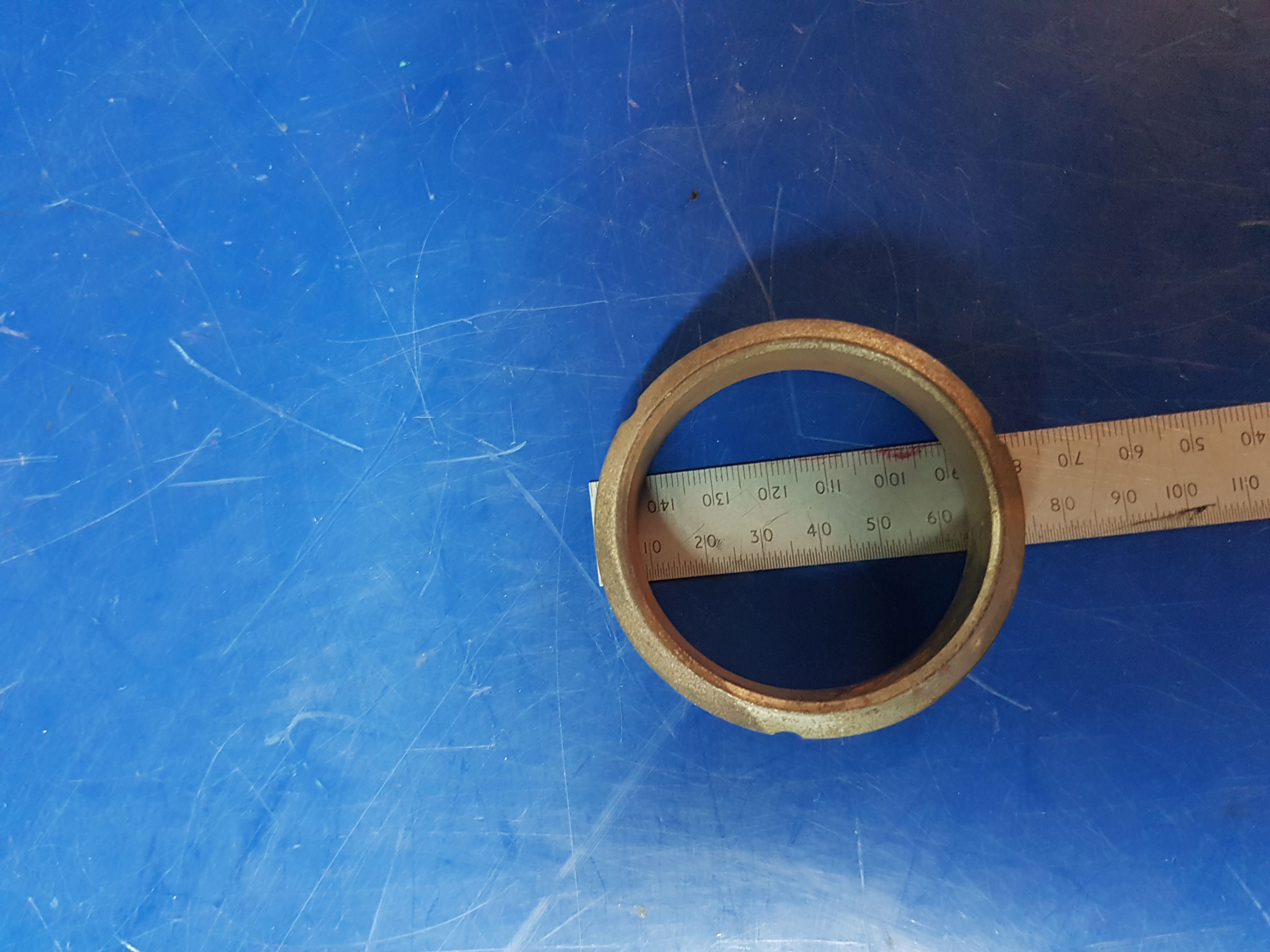 Mercedes Var cars, Vans & G-Wagen Exhaust seal muffler- 126 492 03 81, 1264920381 Top view and measurement