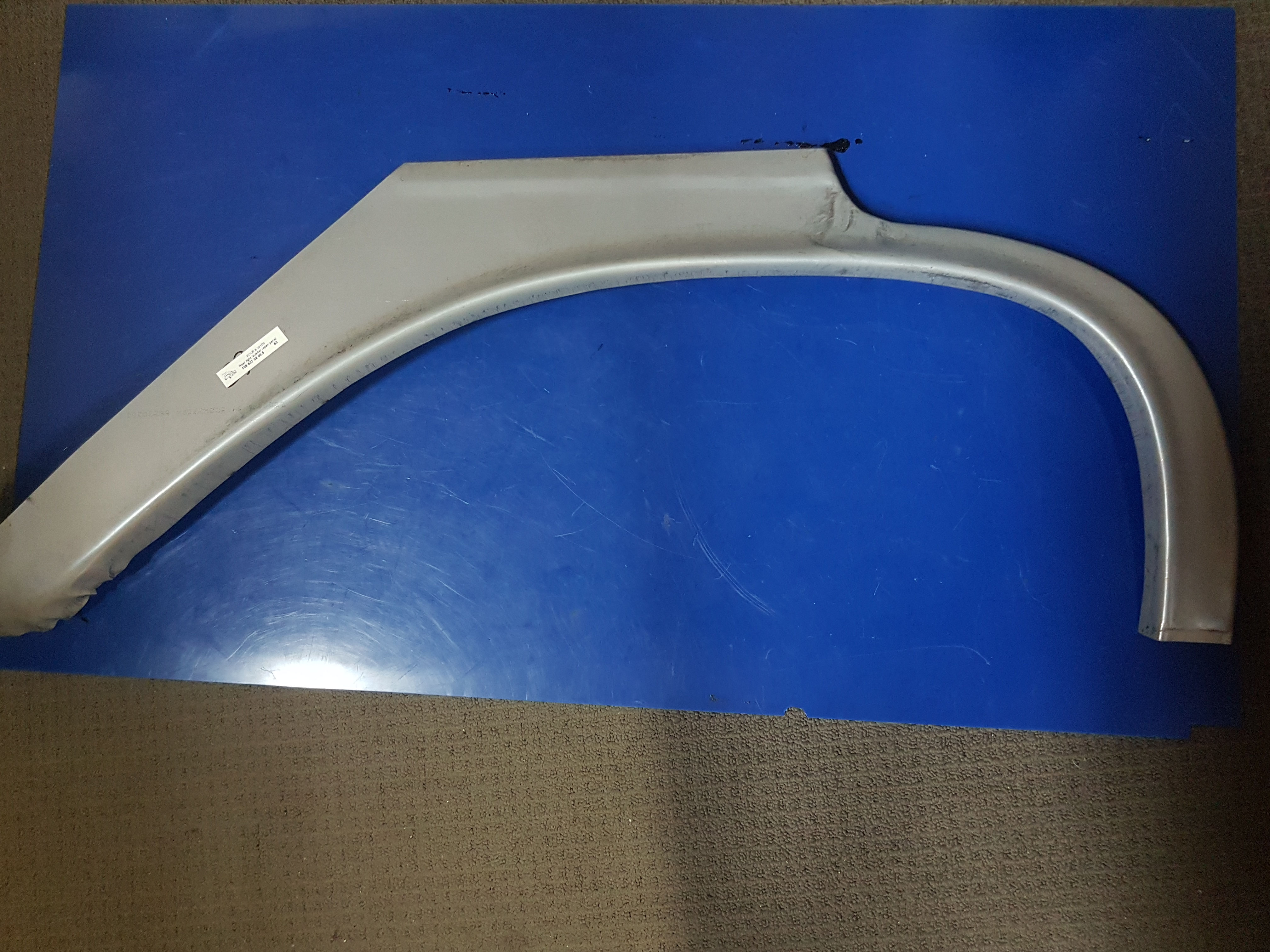 Mercedes W108 – W109 Right rear Wheel Arch Repr Panel- 108 637 02 09, 1086370209