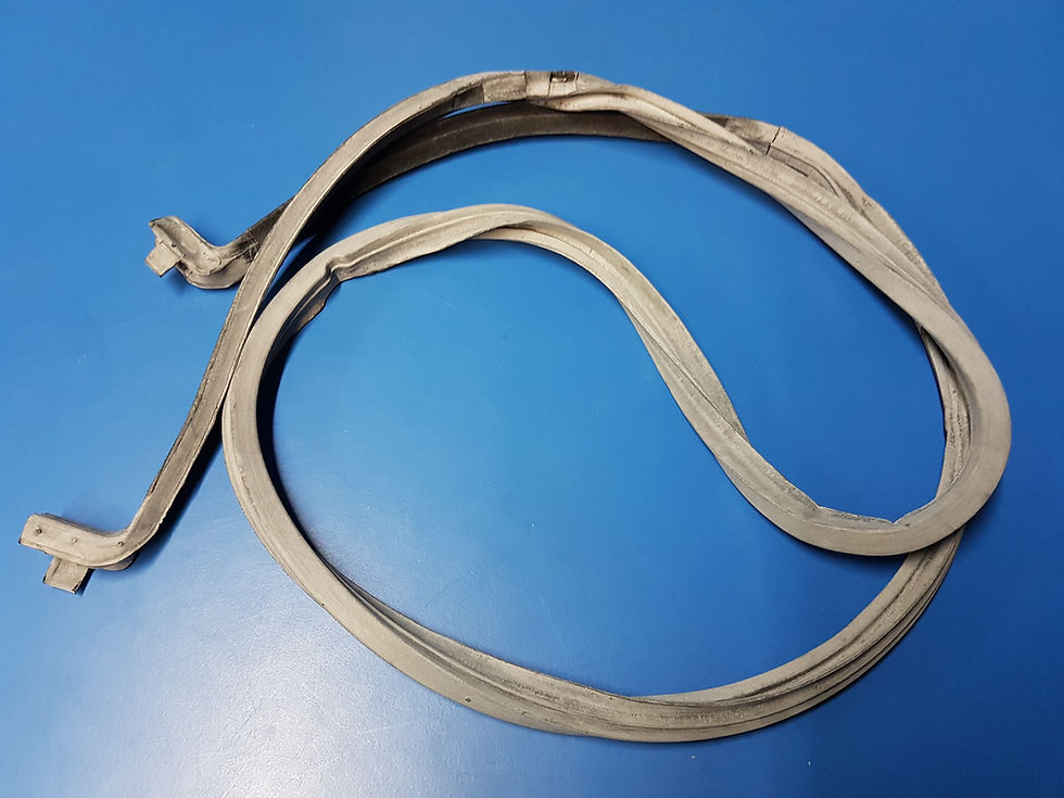 Mercedes W113 Soft Top Stowage Cover Rubber Seal - 113 750 01 77, 1137500177