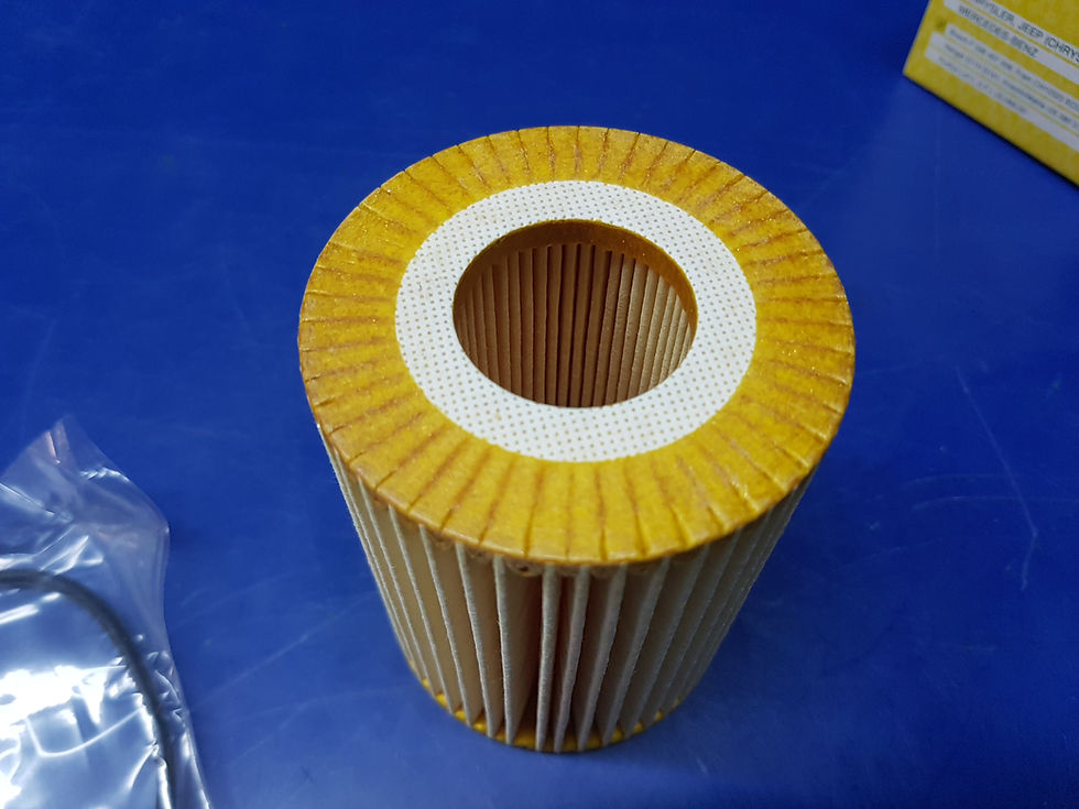Mercedes OM642, Various - Oil Filter kit - 642 180 00 09, 6421800009 Bottom view