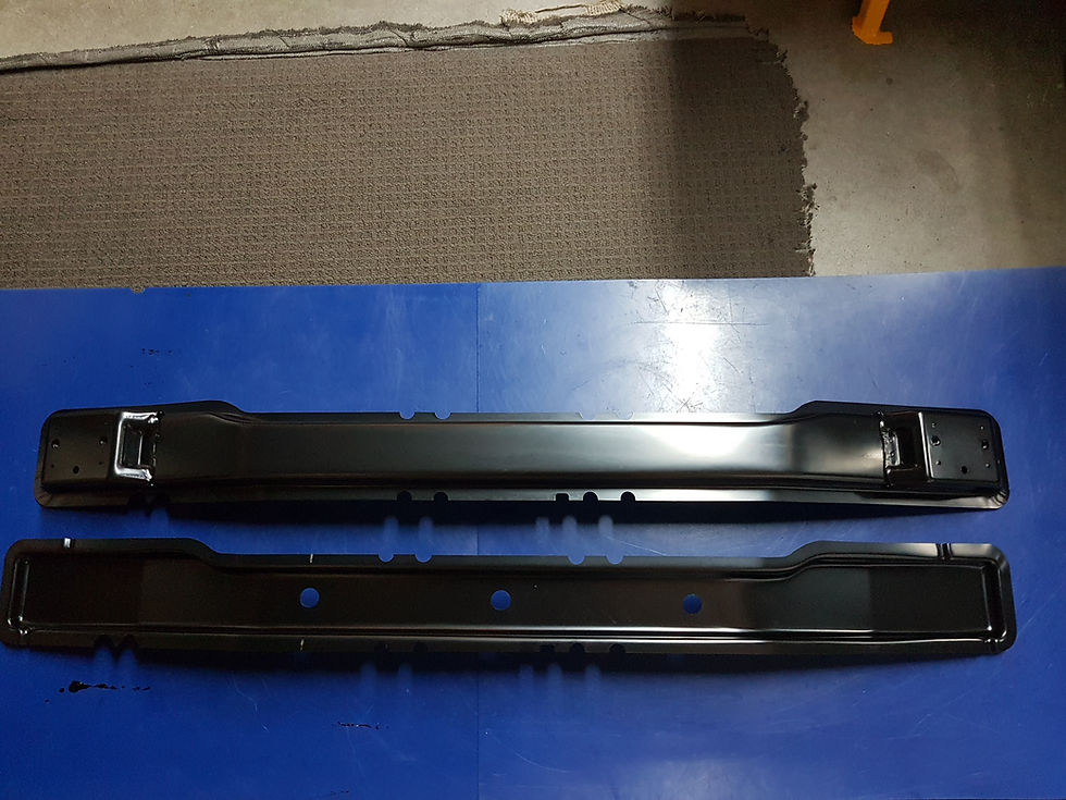 Mercedes W113 - Front cross member set - 113 626 02 55, 1136200086