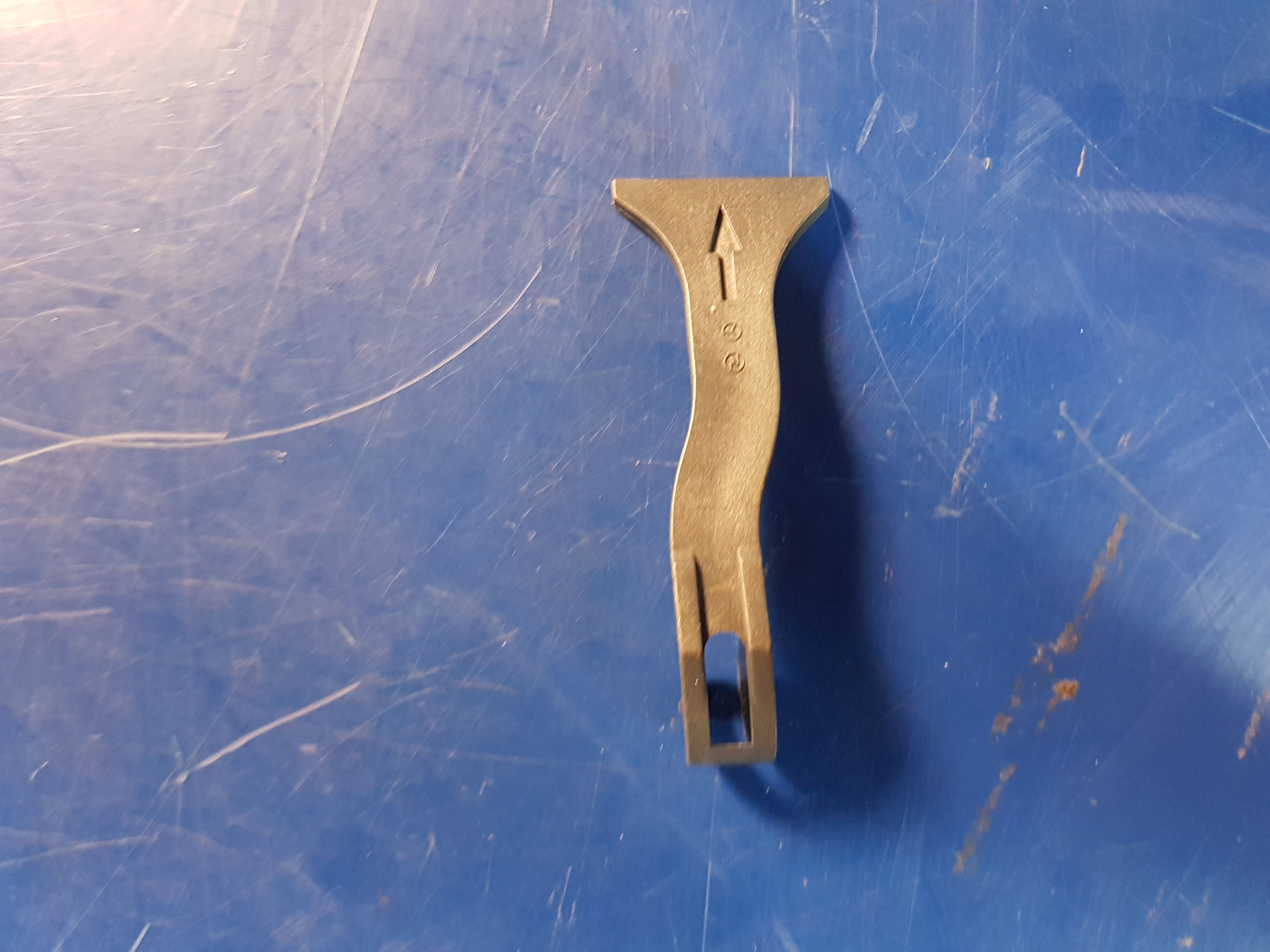 Mercedes W140 - Bonnet safety release catch - 140 887 01 27, 1408870127