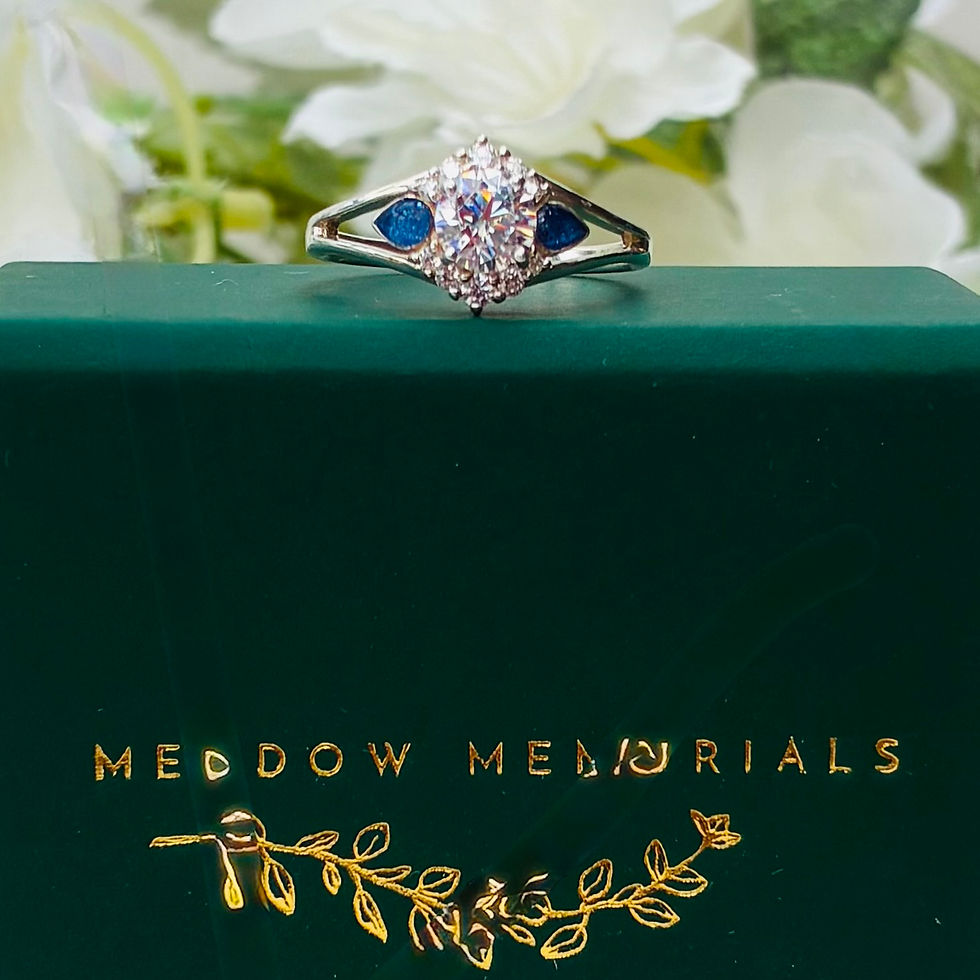 Thumbnail: Solitaire with shoulder setting ring