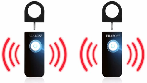 ERABOS® Premium-Glasbruchalarm GX100 | Von Polizeibeamten Gegründet