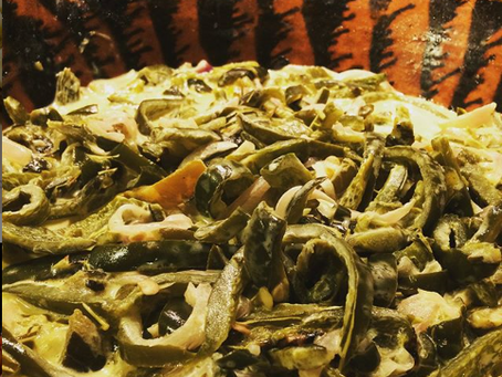 Rajas De Chile Poblano 