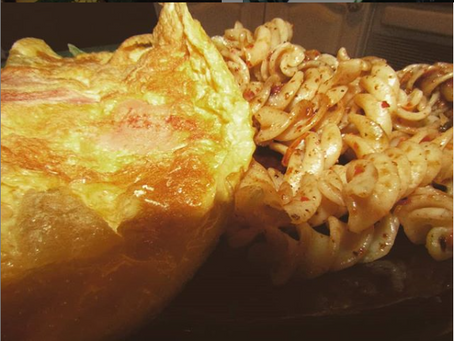 Omellete de Huevo con Jamón