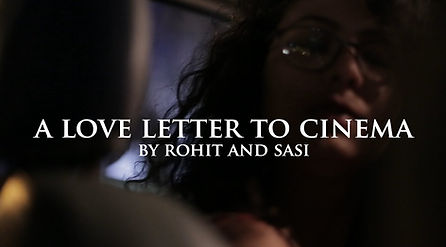 A love letter to cinema, an independent film shot by Bharat Vyas. N