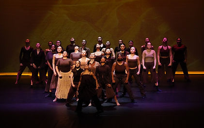 Lighting design for a theatre production showcasing creative stage lighting.