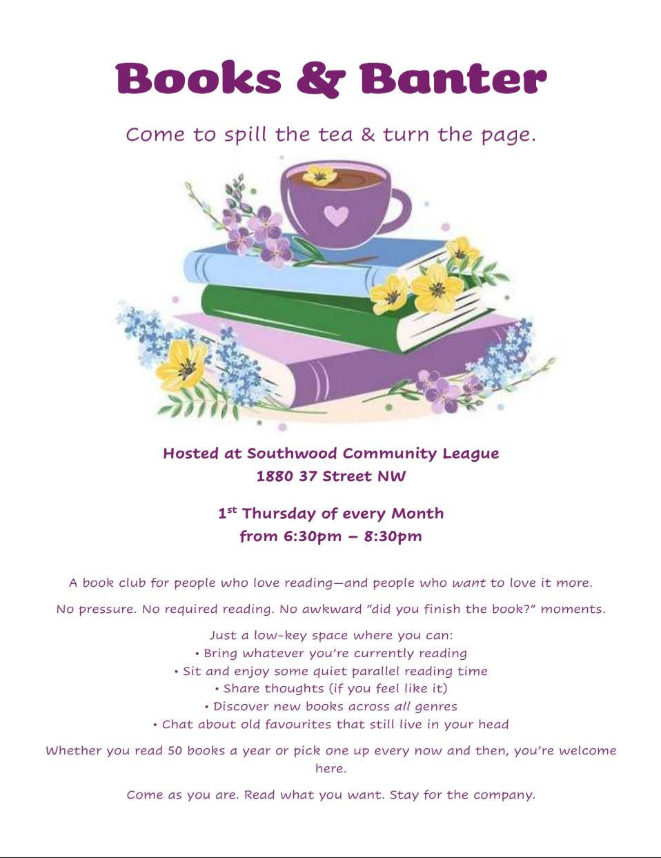 Books and Banter - Southwood Hall