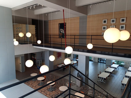 完成工事のご紹介(電気設備工事) 「令和6年度 四国大学施設照明設備LED化改修A工事」