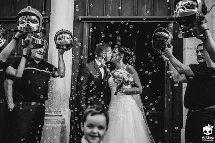 Se marier au Flamant Rose à St Martin La Plaine : Emilie & David se disent enfin oui !