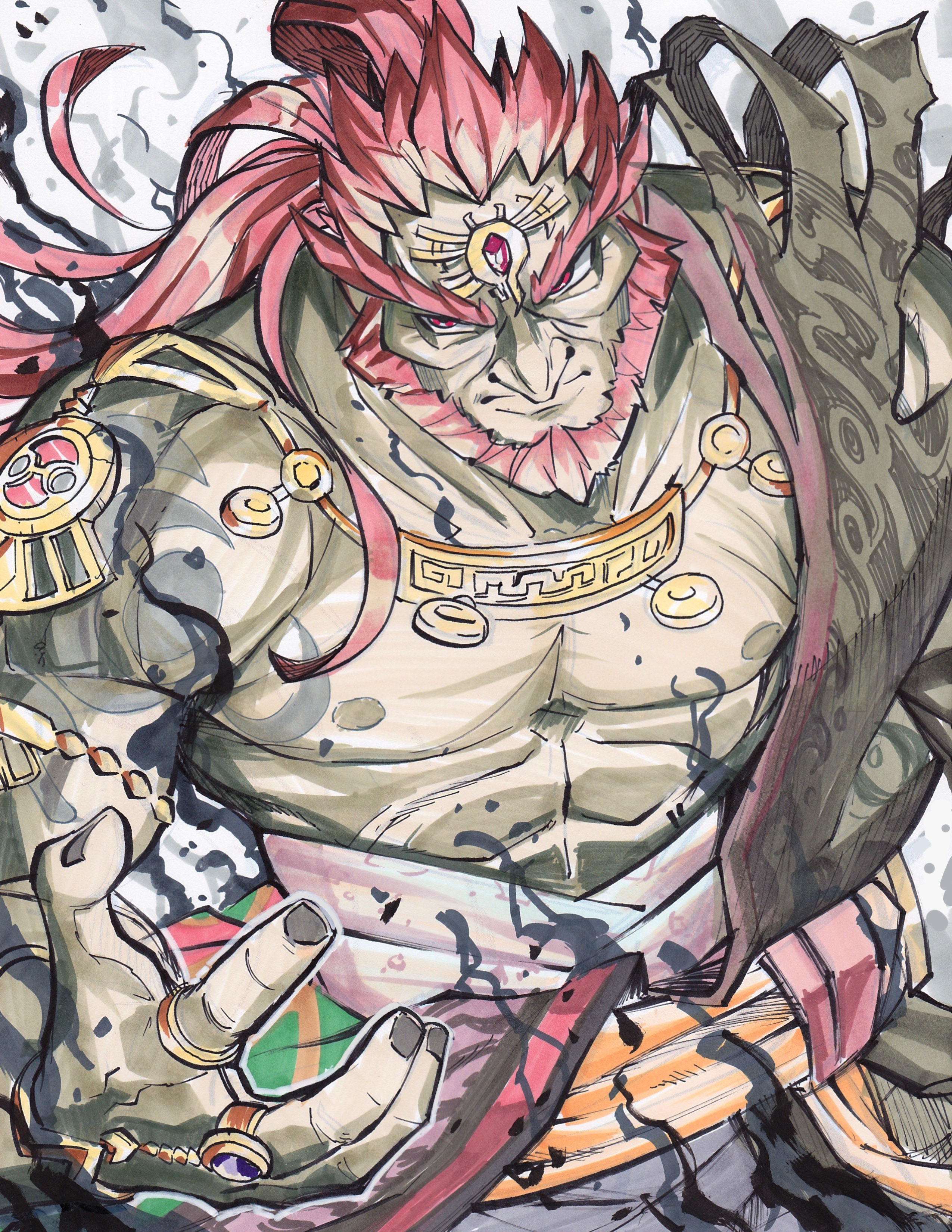 “Ganon TOTK” 8.5x11 Print