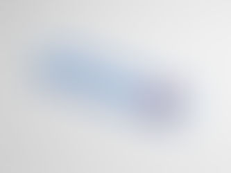 Blue search bar outline with a red magnifying glass icon on a clean white background, minimal and modern theme
