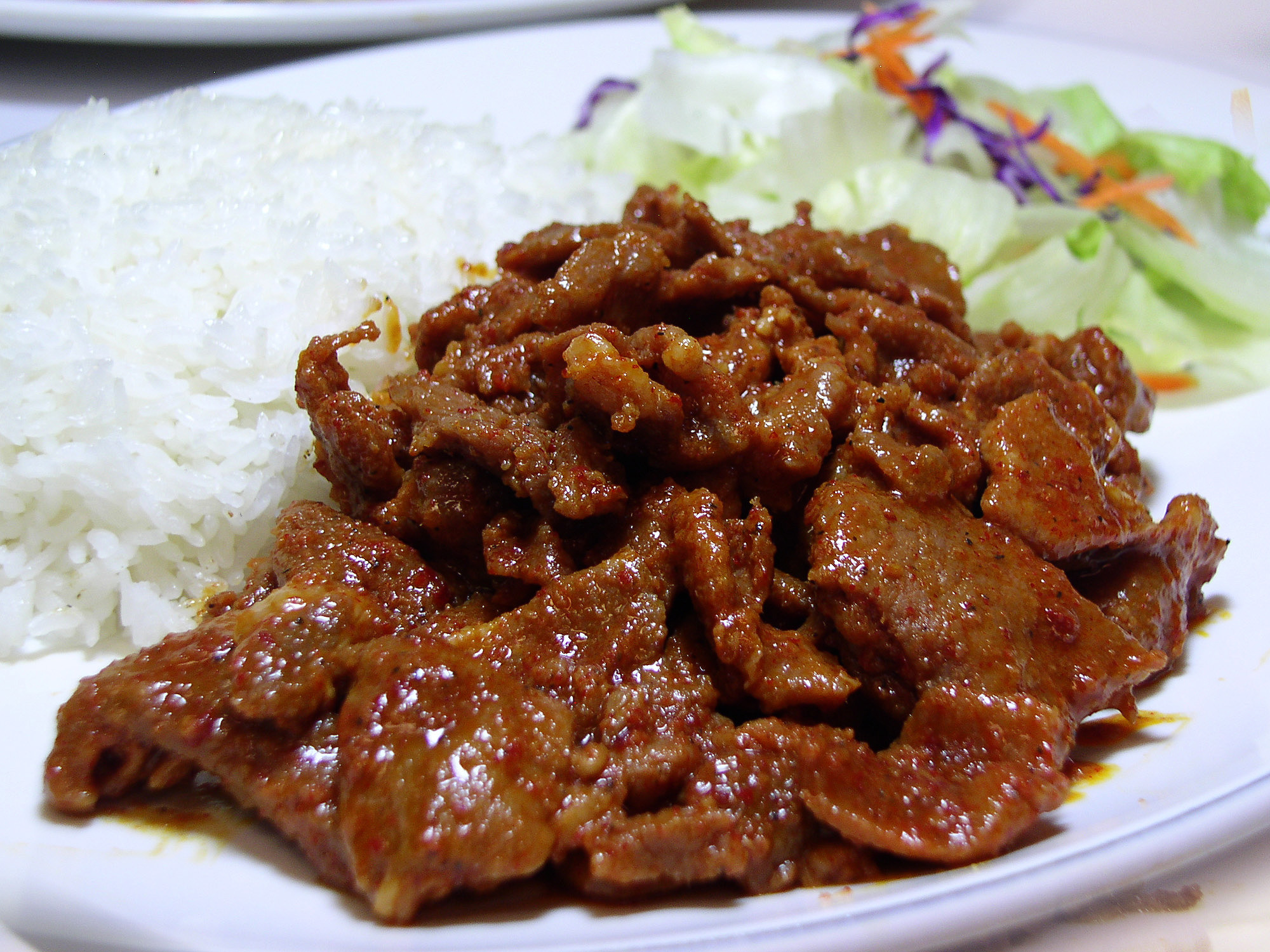 Arranged Food and Objects