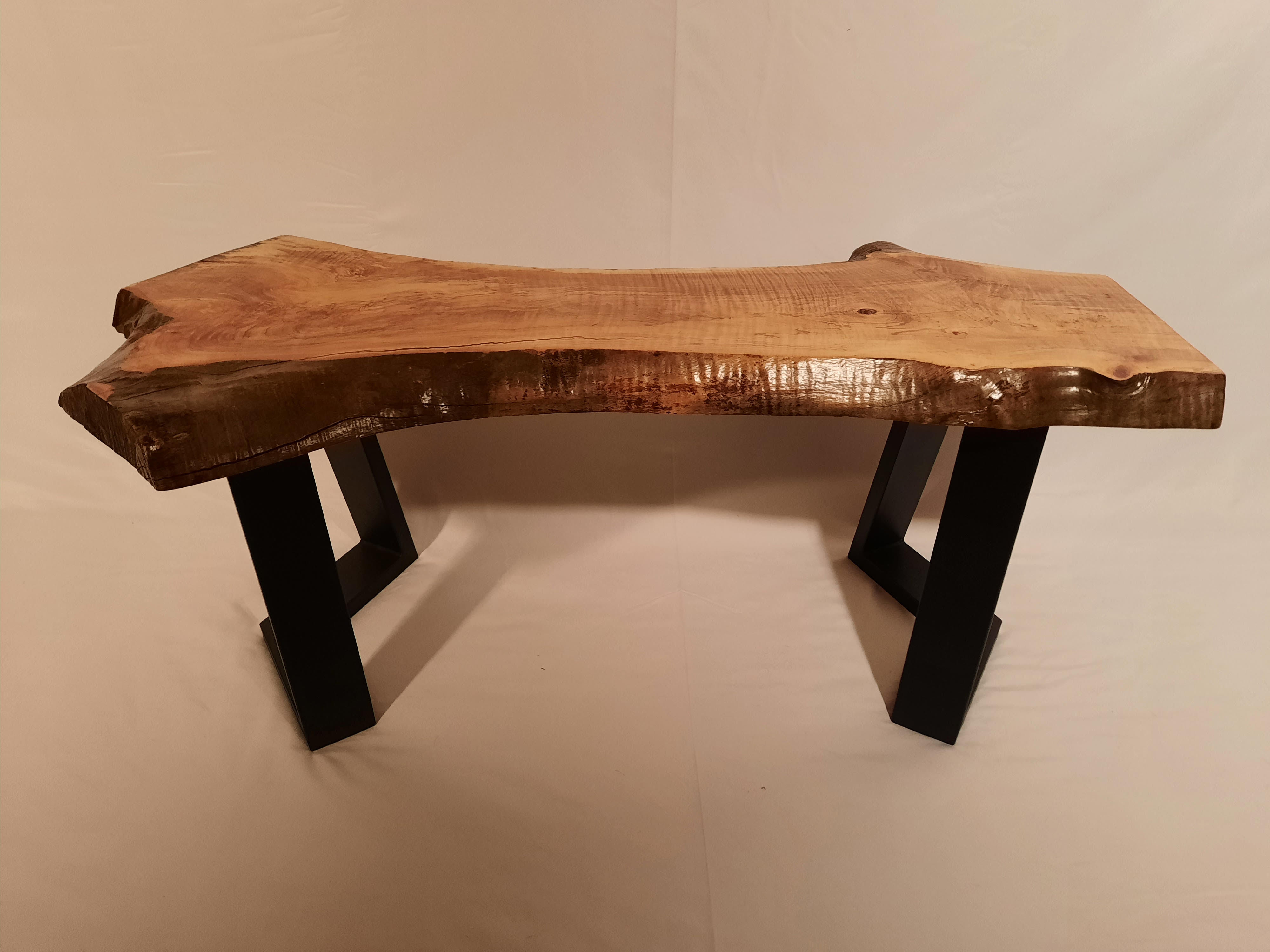 Curly Maple Bench