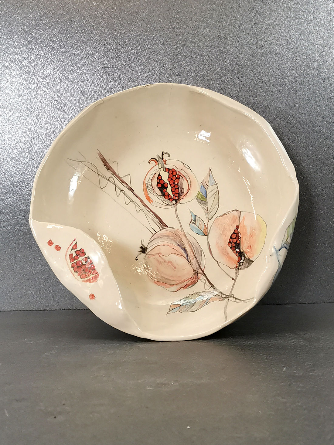 Pomegranate Fruit Bowl