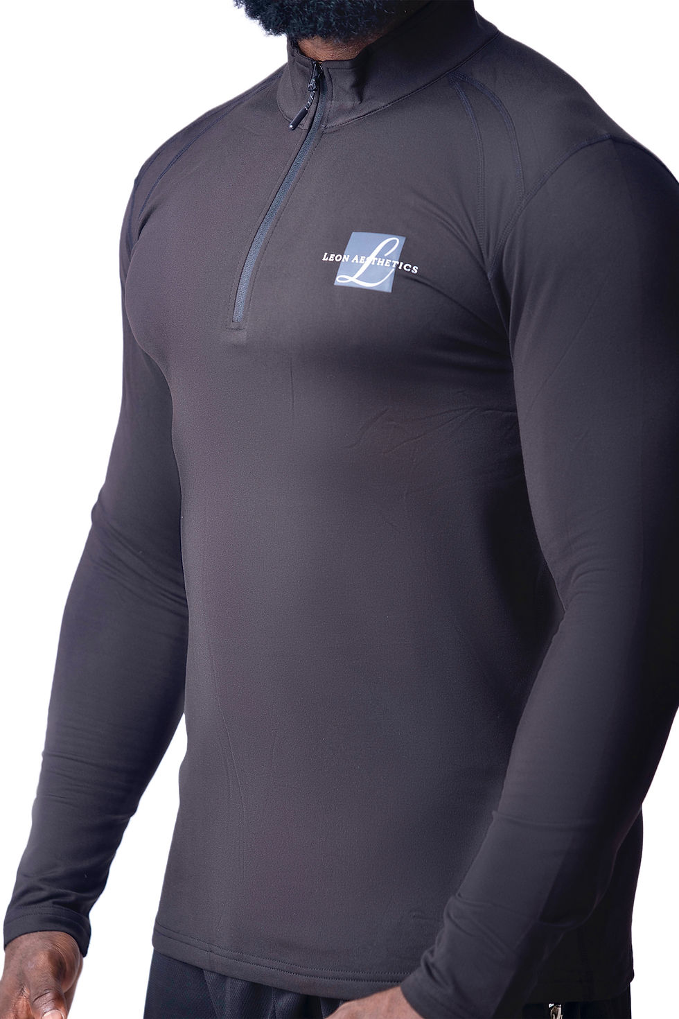 Thumbnail: Aesthetic Half Zipper Top