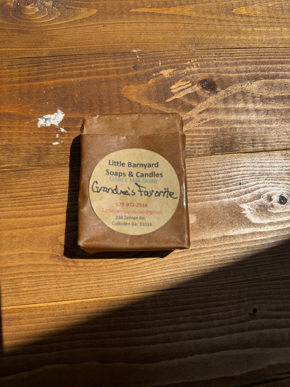 Thumbnail: goats milk soap with packaging