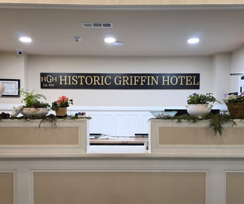 Historic Griffin downtown street scene
