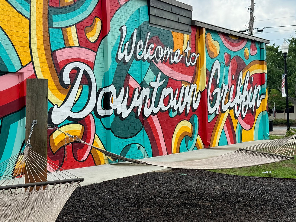 Welcome To Griffin mural