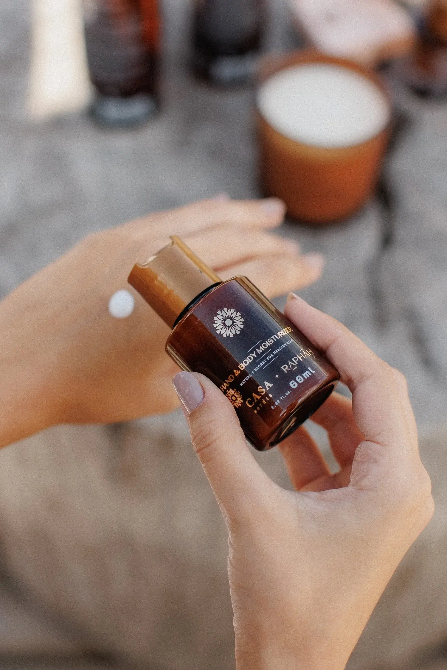 Hand & Body Moisturizer Casa Hotéis by Raphàh 60ml