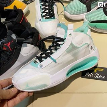 jordan nike verde agua