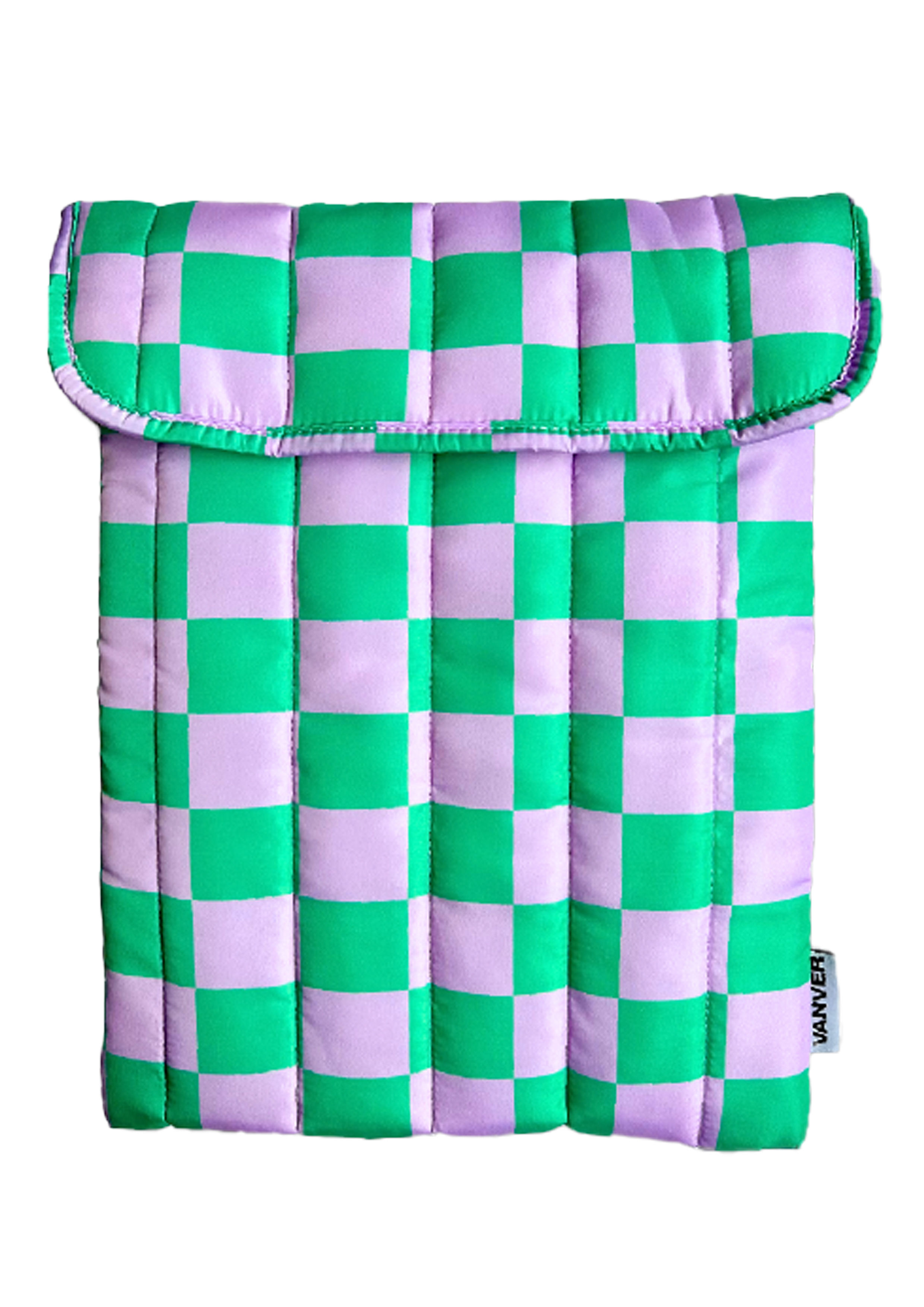 Puffy Laptop Sleeve (Squares) by Vanver