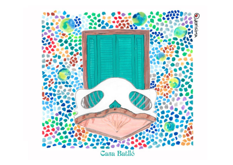 Balcon Casa Batllo by JOFISIMA