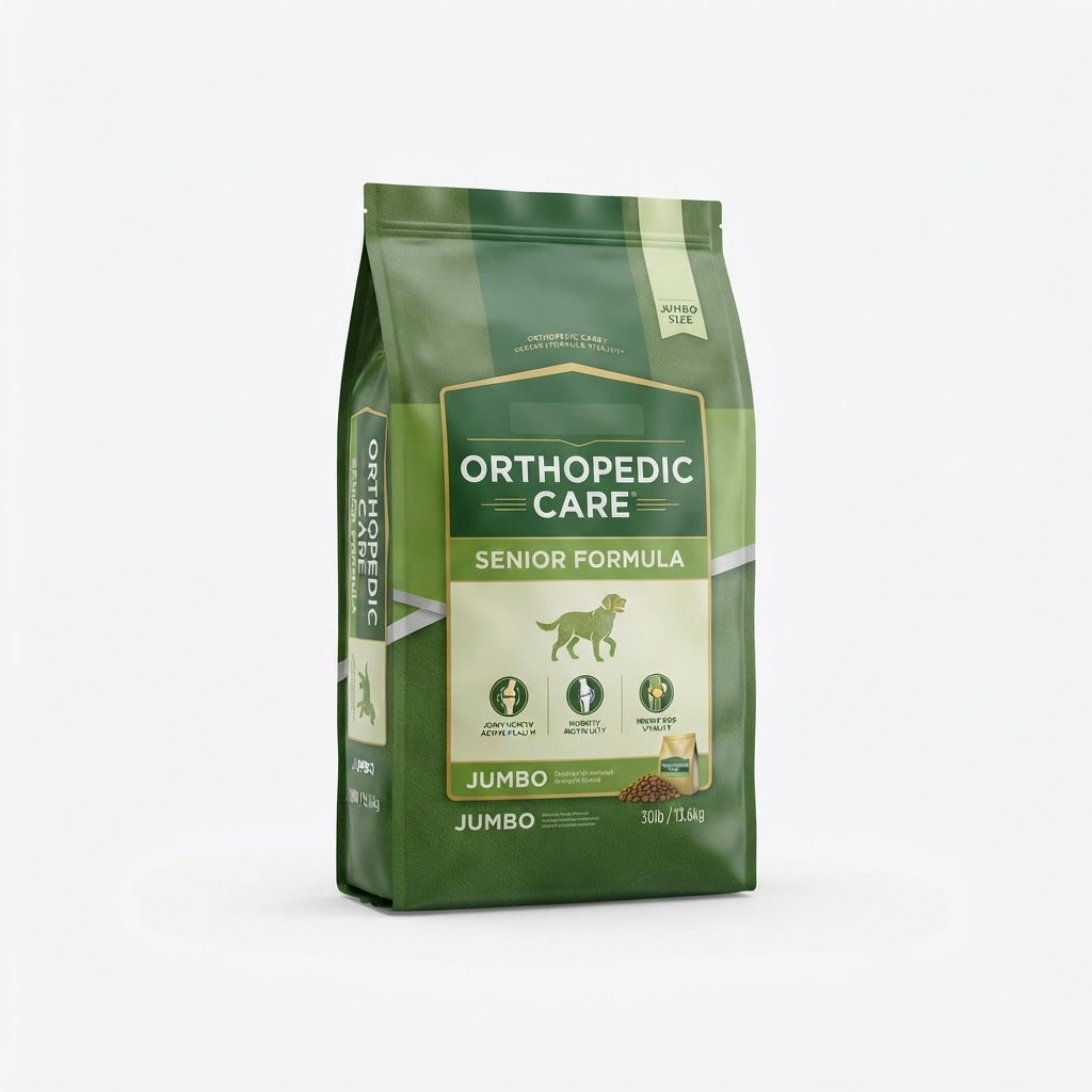 Orthopedic - Dog Food - Senior Formula - Jumbo - Green - All About Your Animals