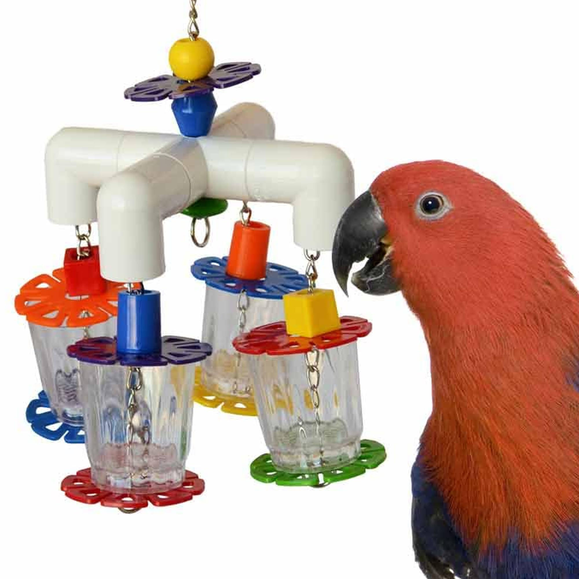 Super Bird Creations SB634 4 Way Forager Bird Toy With for birds