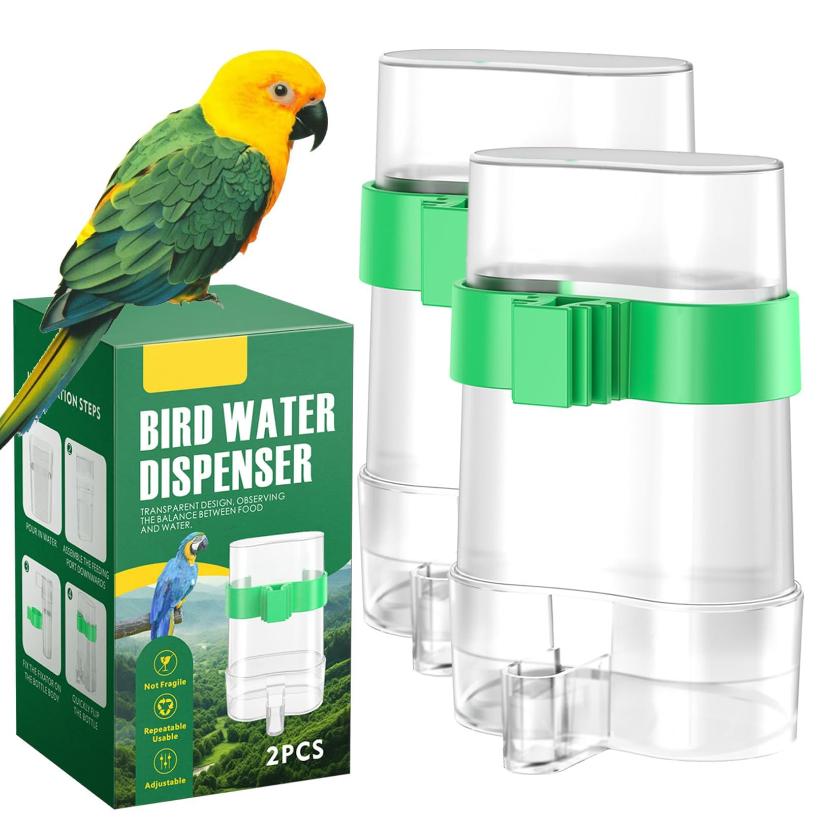 Bird Water Feeder Bird Water Dispenser Automatic Bird for birds