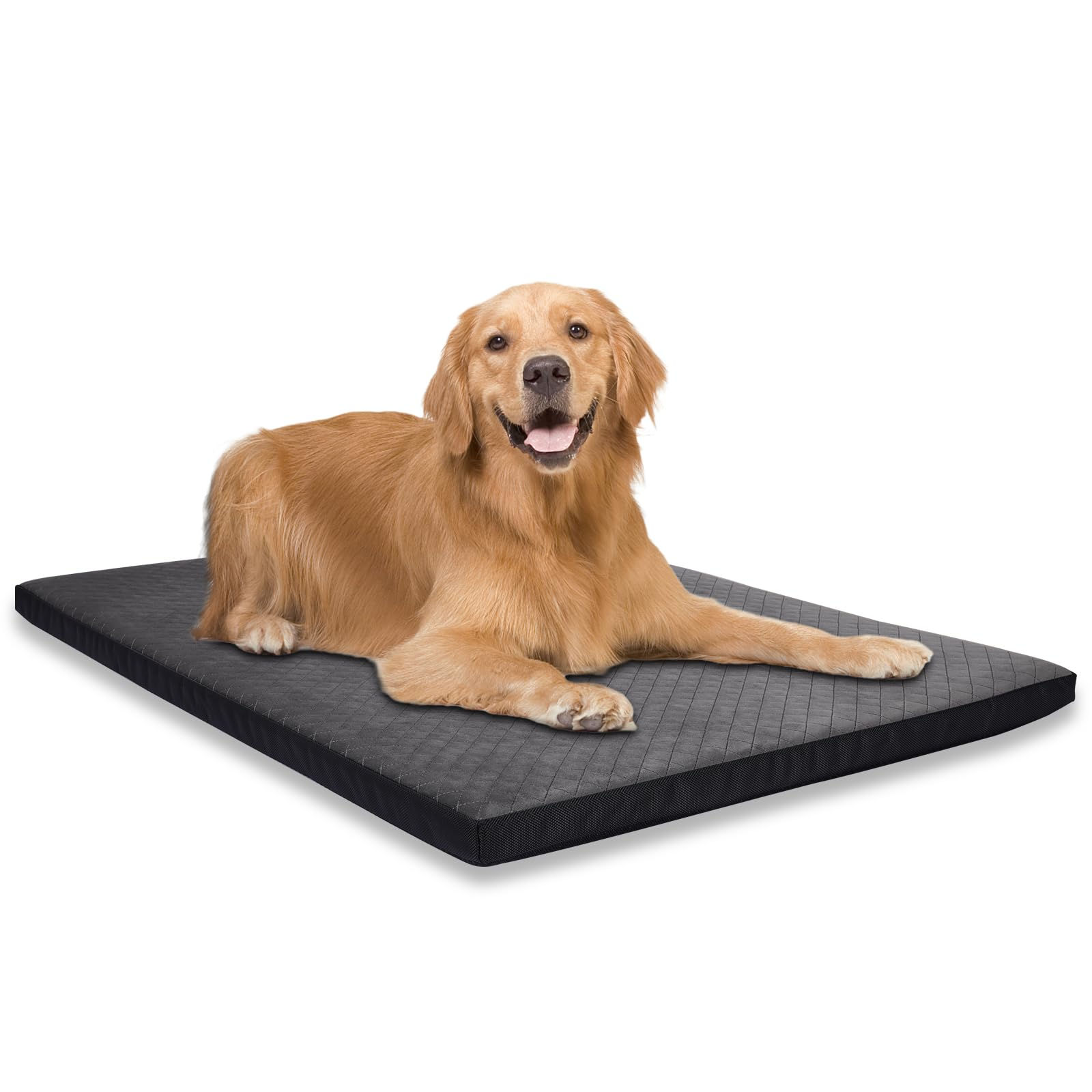 aulase indestructible dog beds chew proof dog crate pad for aggressive chewer wa