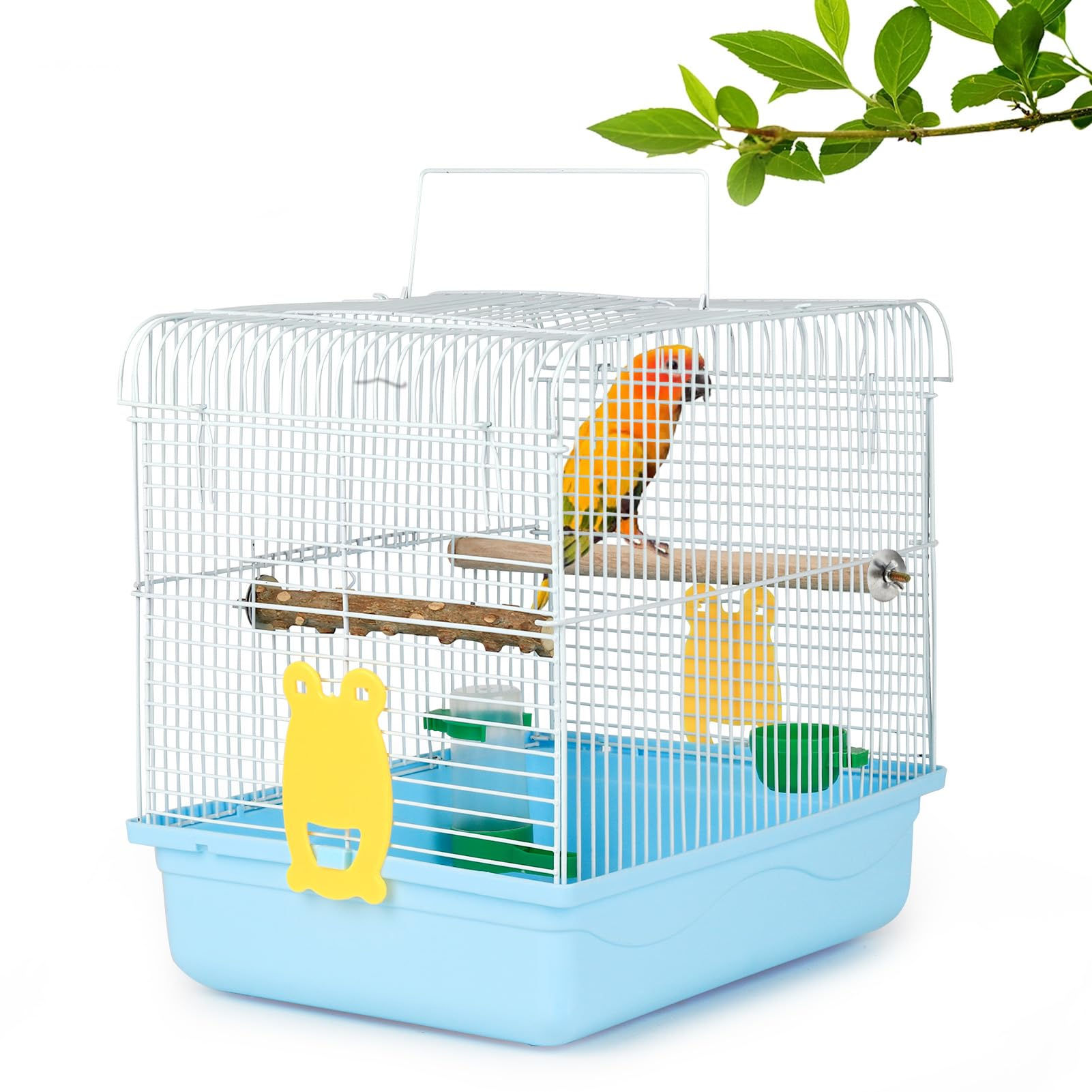 travel bird cages for cockatiels - parrot cage starter kit with stand accessorie