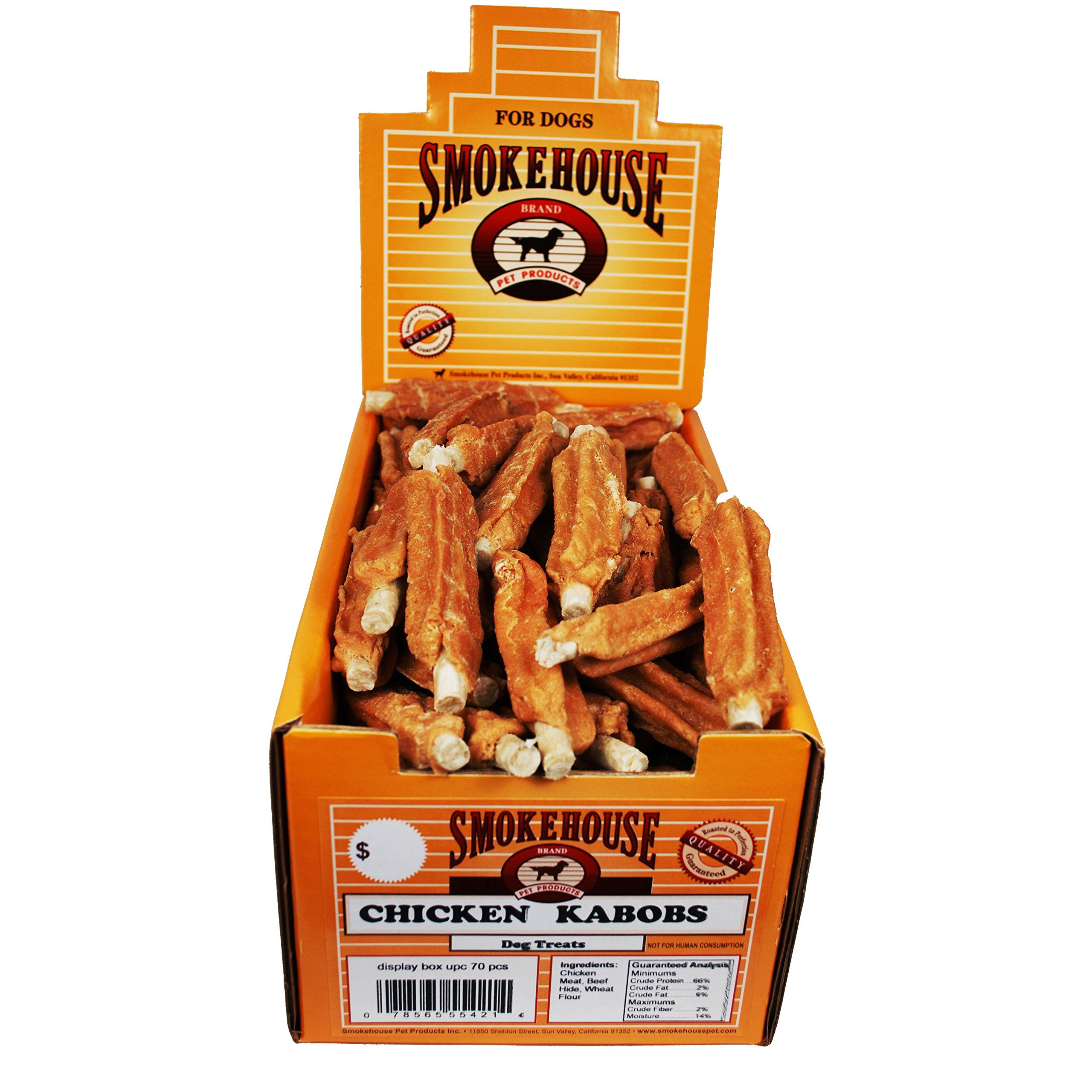 Smokehouse Chicken Kabob Dog Treats 70 Count