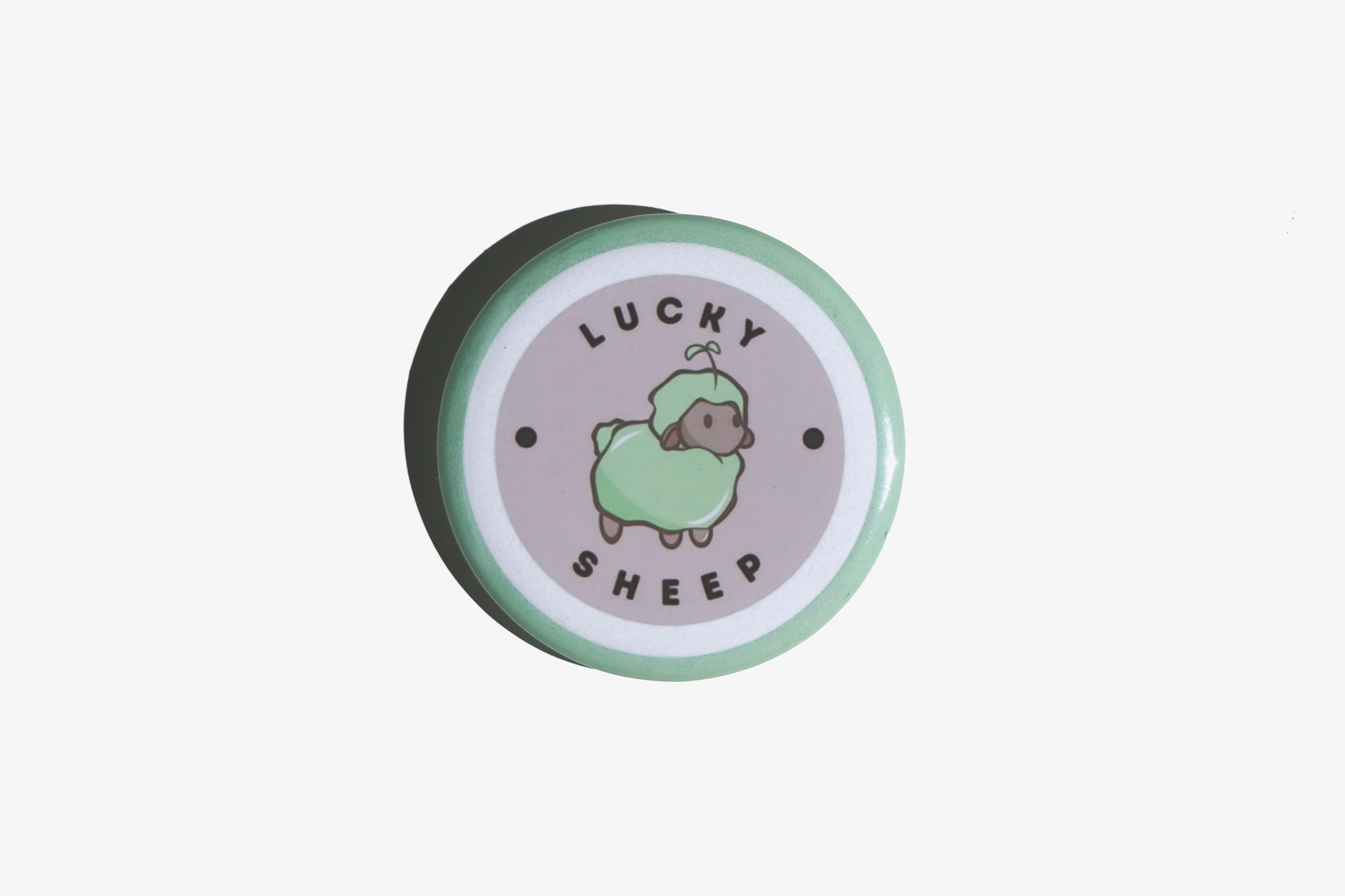 Lucky Sheep | Sheep Button Pin