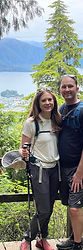 Scenic overlook during a custom Sitka hiking tour